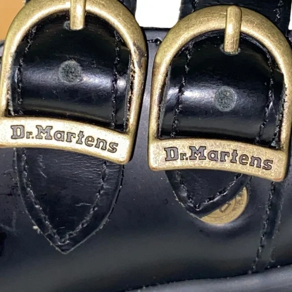 Womens LIKE NEW Dr. Martens 8065 Mary Jane Casual Shoe - Black - Picture 11 of 12